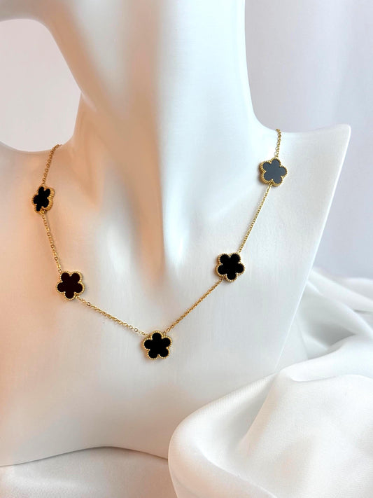 Five Leaf Clover Necklace - Lucky Necklace