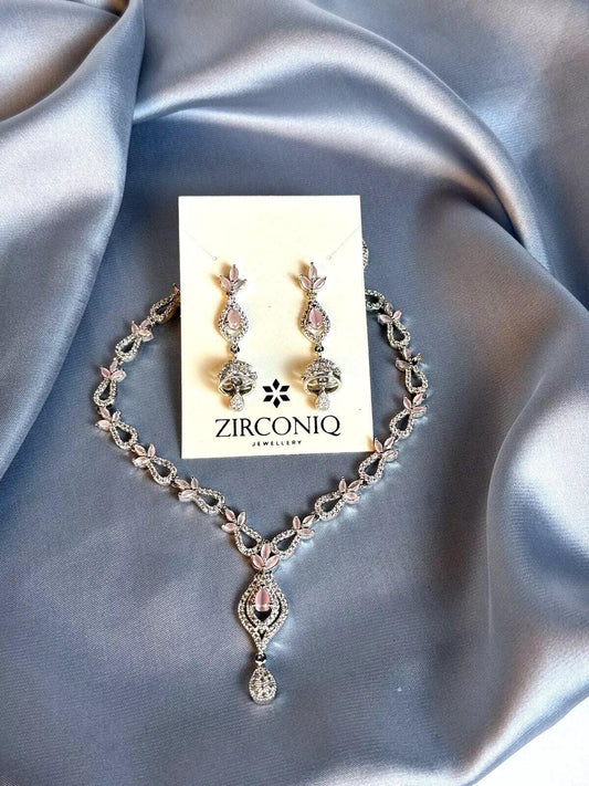 Elegantes Zirkon-Brautschmuckset