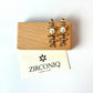 18K Gold-Plated Bamboo-Inspired Pearl Drop Earrings