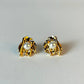 18K Gold-Plated Pearl Earrings