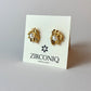 18K Gold-Plated Pearl Earrings