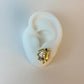 18K Gold-Plated Pearl Earrings