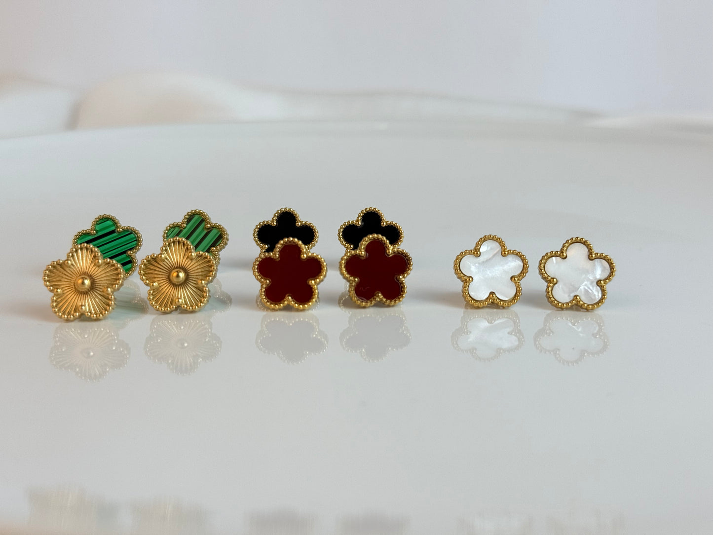Pure Luck Clover Earrings