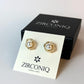 Gold Plated Pearl Studs