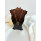 Five Leaf Black Clover Necklace Set