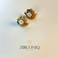 18K Gold-Plated Pearl Earrings