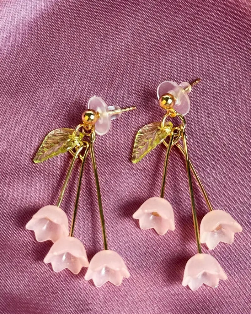 Lily of the Valley Earrings Flower Earrings