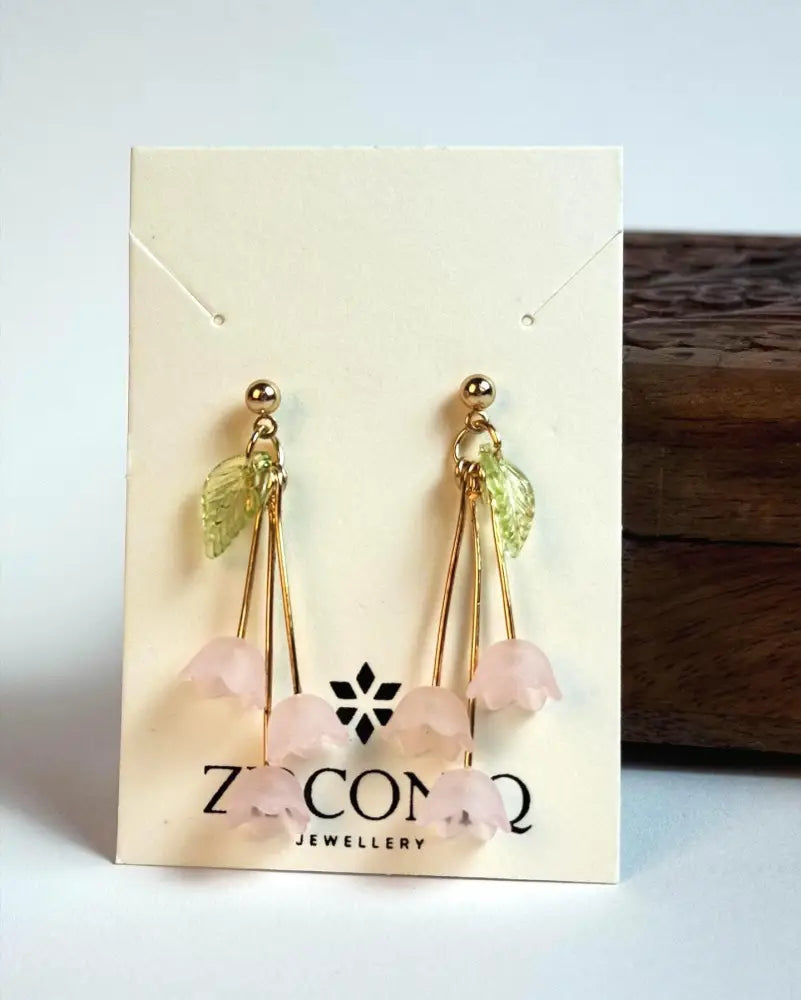 Lily of the Valley Earrings Flower Earrings