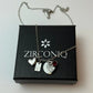 Personalized Birthstone Pendant - Silver - Birthstone Necklace