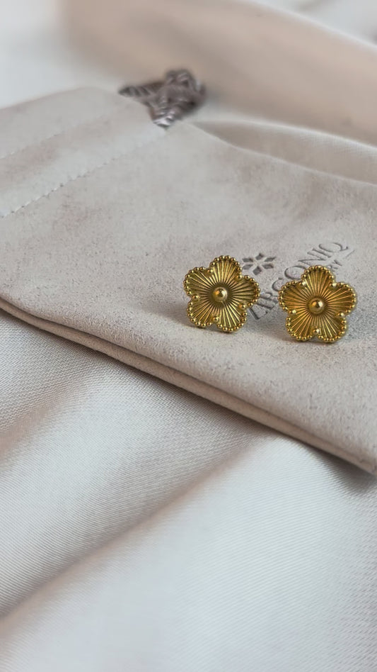 Pure Luck Clover Earrings