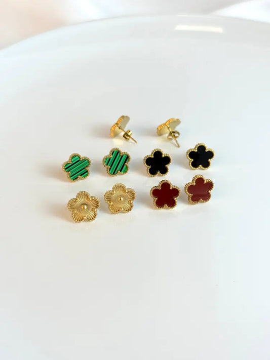 Pure Luck Clover Earrings
